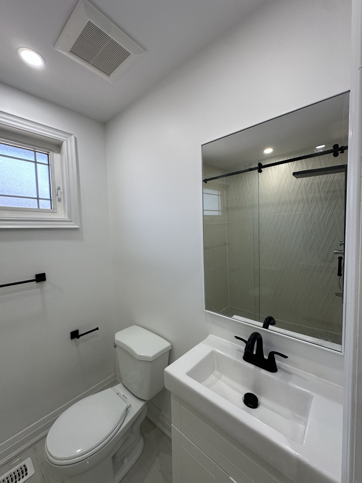 Clean shower and bathroom surfaces