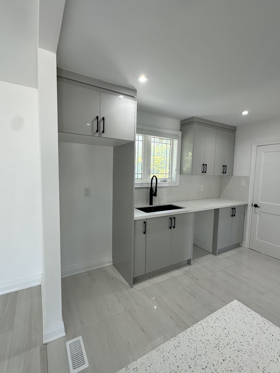 Clean residential interior